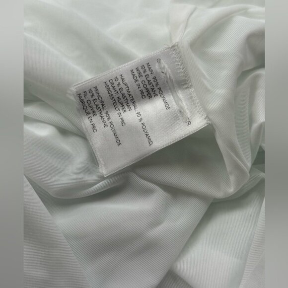 🆕 CHRISTOPHER ESBER 🧿 NWOT Venus Plunge Shirt Maxi Dress, White - Sz AU10 US 6 - Picture 15 of 16
